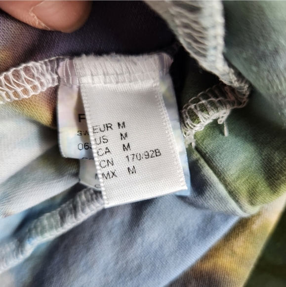 OOAK🔹️Custom Dyed Crop Hoodie Cotton/Spandex Womens Medium - Picture 5 of 8